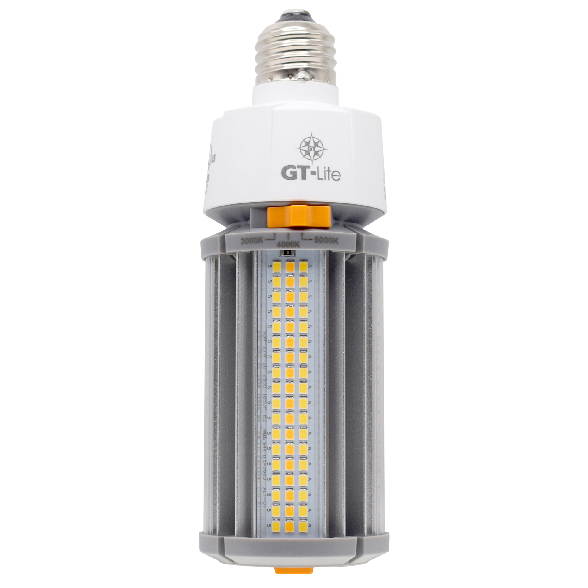 GT Lite Pro Series LED Bulb — 27 Watt, 3900 Lumens, E26 Base, 3000K/4000K/5000K CCT, Enclosed Fixture Rated, Model# GT-CB-40CCTP